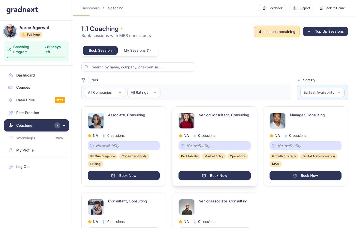 Coaching Dashboard