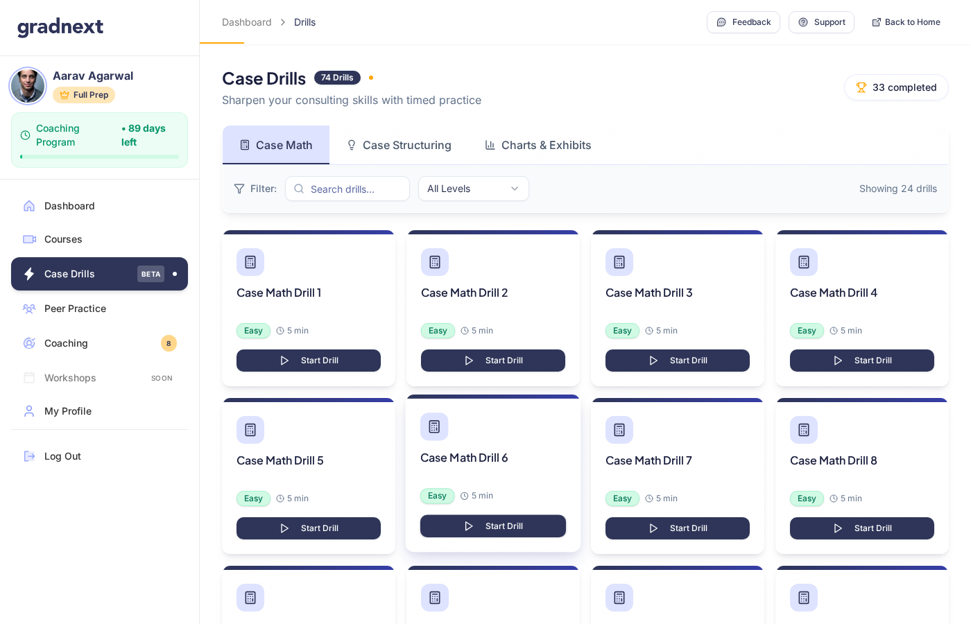 Drills Dashboard